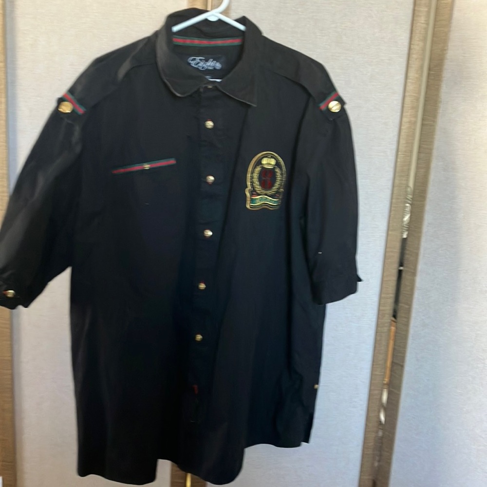 FINAL MARKDOWN Eight 732 Black Lightweight Shirt Jacket 3x